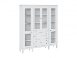 Стеллаж Ольса-422/014 (белый лак)