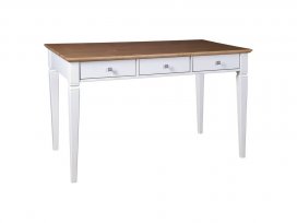 Стол письменный Ольса-003 (белый лак + антик 24)