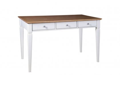 Стол письменный Ольса-003 (белый лак + антик 24)