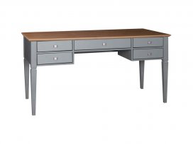 Стол письменный Ольса-005 (серый 7042 + антик 24)