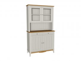 Буфет Пенни (белый воск/антик 24)
