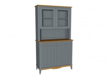 Буфет Пенни (серый 7046/антик 24)