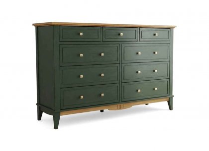Комод 036 Пенни (грин 6020/антик 24)