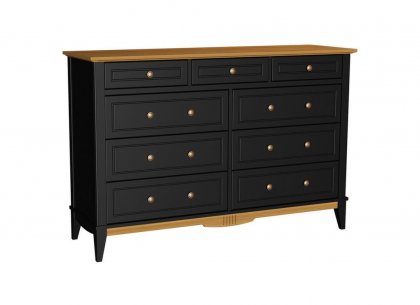 Комод 036 Пенни (блэк/антик 24)