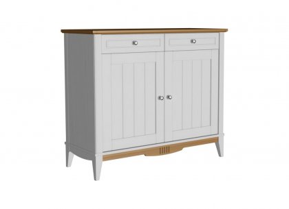 Комод буфета Пенни (тумба буфета 22) (белый воск/антик 24)