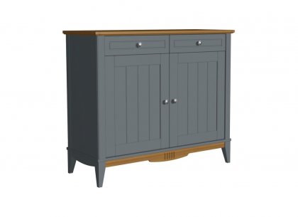 Комод буфета Пенни (тумба буфета 22) (серый 7046/антик 24)