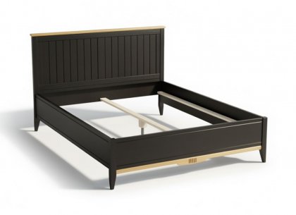 Кровать 160х200 Пенни (блэк/антик 24) без настила