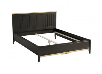 Кровать 160х200 Пенни (блэк/антик 24) без настила