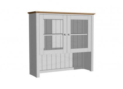 Надстройка буфета 20 Пенни (белый воск/антик 24)