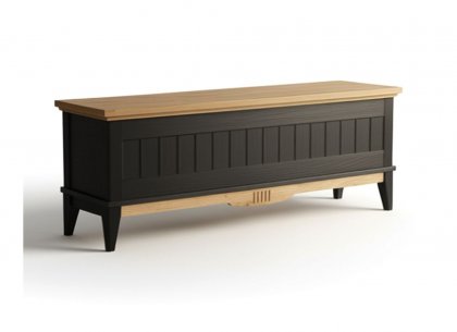 Тумба (сундук) V2 Пенни (блэк/антик 24)