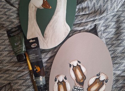 Картина Гуси/утки