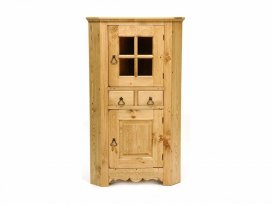 Шкаф для посуды Гранд ОМД со стеклом (GD.HOM.DEB.V)