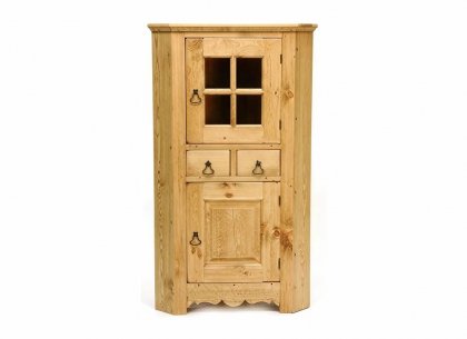 Шкаф для посуды Гранд ОМД со стеклом (GD.HOM.DEB.V)