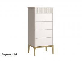 Комод узкий 5 ящиков Primo Pr063AT-gold