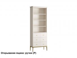 Стеллаж 6 ящиков Primo Pr081D-gold