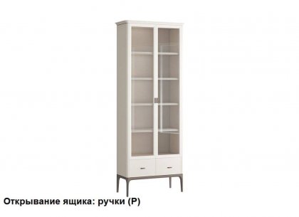 Шкаф книжный 2 ящика Primo Pr082B