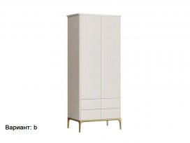 Шкаф 2 двери Primo Pr099B1T-gold