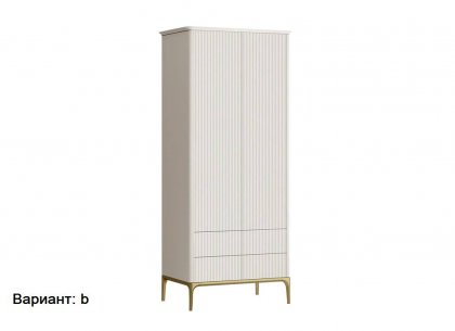 Шкаф 2 двери Primo Pr099B1T-gold