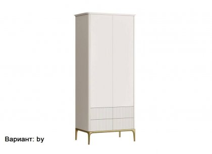 Шкаф 2 двери Primo Pr099B2T-gold (вариант наполнения 2)