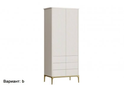 Шкаф 2 двери Primo Pr099C1T-gold