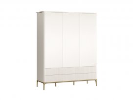 Шкаф 3 двери Primo Pr060B1T-gold