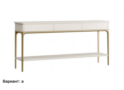 Консоль с полкой Primo Pr003AT-gold