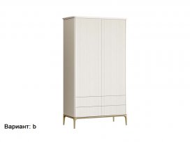 Шкаф 2 двери Primo Pr019B1T-gold