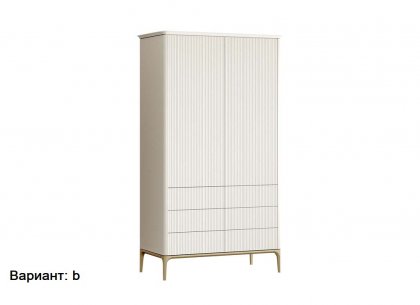 Шкаф 2 двери Primo Pr019C1T-gold