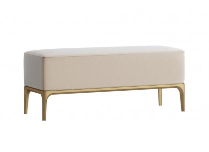 Банкетка Primo gold Pr034A-G-B01