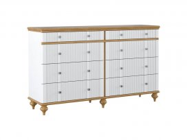 Комод Рандеву-08 (белый лак + антик 24)