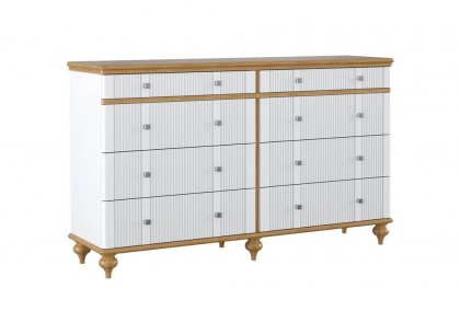 Комод Рандеву-08 (белый лак + антик 24)