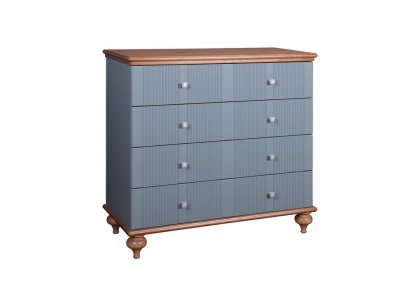 Комод Рандеву-04 (серый 7042 + антик 24)