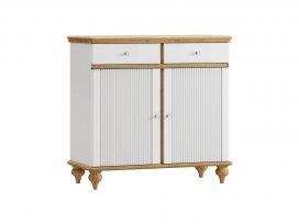 Комод Рандеву-22 (белый лак + антик 24)