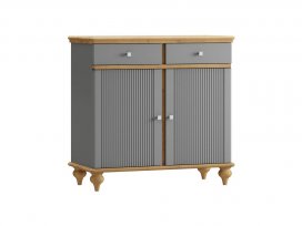 Комод Рандеву-22 (серый 7042 + антик 24)