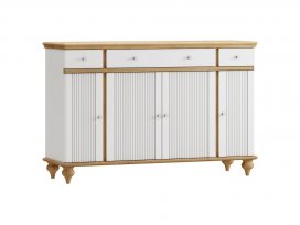 Комод Рандеву-223 (белый лак + антик 24)