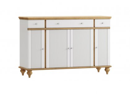 Комод Рандеву-223 (белый лак + антик 24)