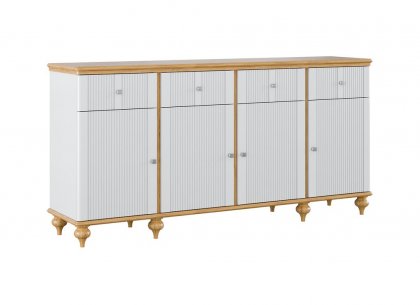 Тумба Рандеву-44 (белый лак + антик 24)