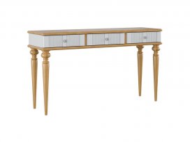 Стол туалетный Рандеву-03 (белый лак + антик 24)