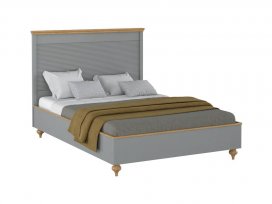 Кровать Рандеву-140 (серый 7042 + антик 24)