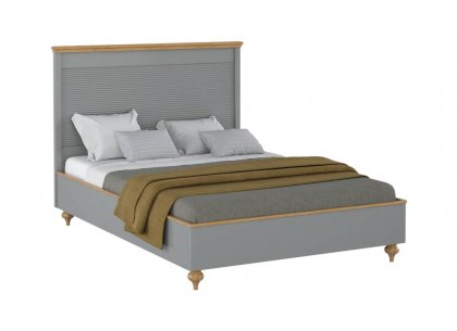 Кровать Рандеву-140 (серый 7042 + антик 24)