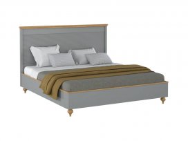 Кровать Рандеву-180 (серый 7042 + антик 24)