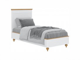 Кровать Рандеву-90 (белый лак + антик 24)