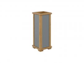 Подставка для зонтов Рандеву (серый 7042 + антик 24)