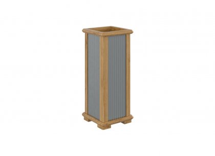 Подставка для зонтов Рандеву (серый 7042 + антик 24)