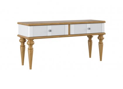 Тумба Рандеву-02 (белый лак + антик 24)