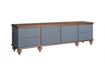 Тумба ТВ Рандеву-24 (серый 7042 + антик 24)