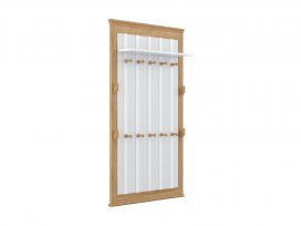 Вешалка навесная Рандеву-160 (белый лак + антик 24) 