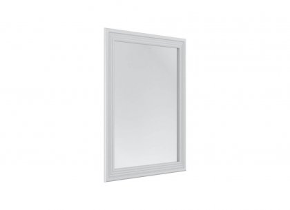 Зеркало навесное в раме Рандеву (белый лак)