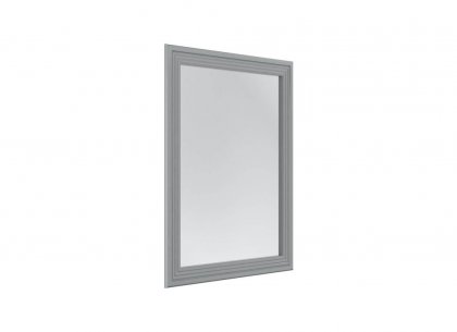 Зеркало навесное в раме Рандеву (серый 7042)