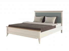 Кровать Rimini с  мягким изголовьем